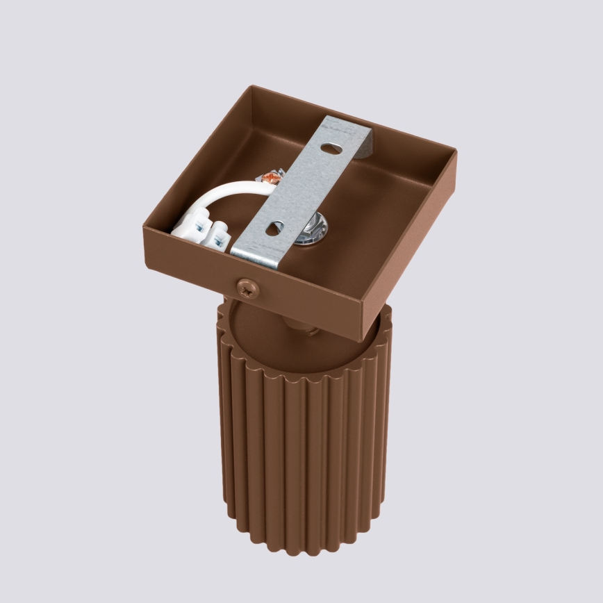 Brilagi - LED sieninis taškinis šviestuvas CRESTO 1xGU10/10W/230V, rudos spalvos