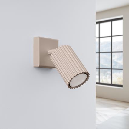 Brilagi - LED sieninis taškinis šviestuvas CRESTO 1xGU10/10W/230V smėlio rudos spalvos