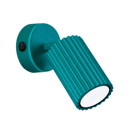 Brilagi - LED sieninis taškinis šviestuvas CRESTO 1xGU10/10W/230V turkio spalvos