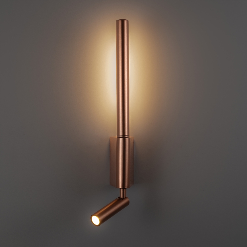 BRILAGI - VIXON LED sieninis taškinis šviestuvas LED/3W/230V + LED/5W bronzinis CRI 90
