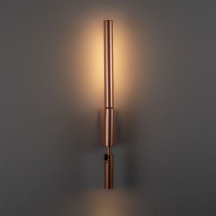 BRILAGI - VIXON LED sieninis taškinis šviestuvas LED/3W/230V + LED/5W bronzinis CRI 90
