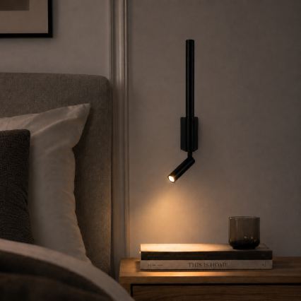 BRILAGI - LED sieninis taškinis šviestuvas VIXON LED/3W/230V + LED/5W juodas CRI 90