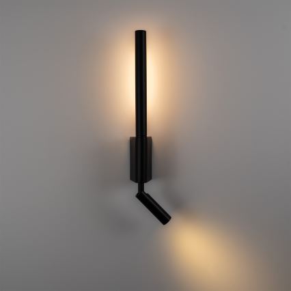 BRILAGI - LED sieninis taškinis šviestuvas VIXON LED/3W/230V + LED/5W juodas CRI 90