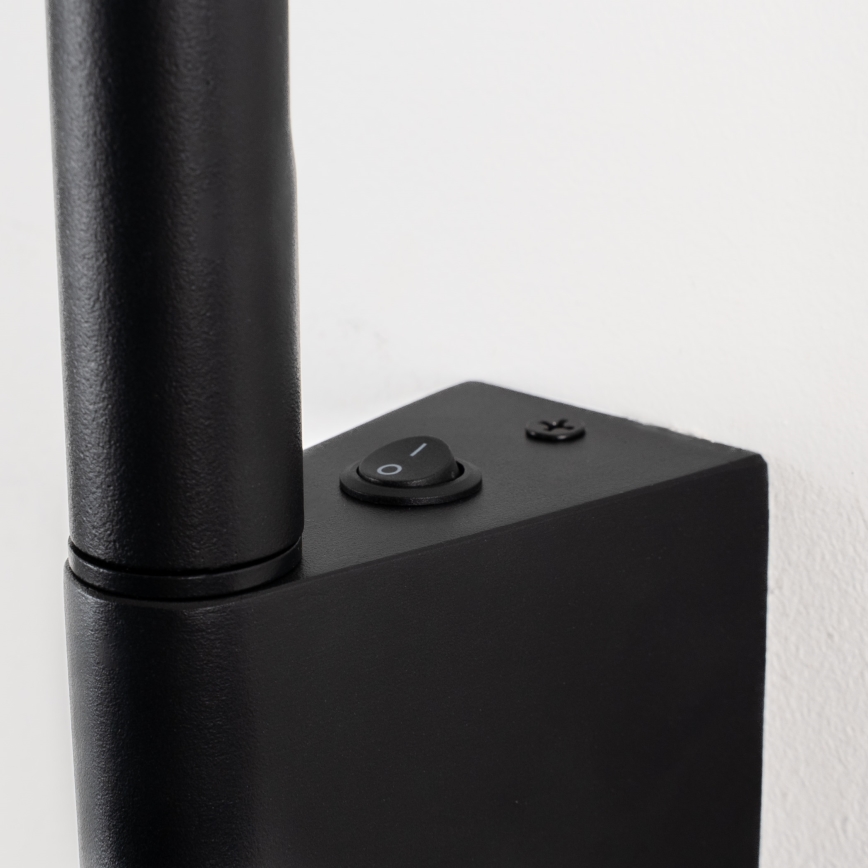 BRILAGI - LED sieninis taškinis šviestuvas VIXON LED/3W/230V + LED/5W juodas CRI 90