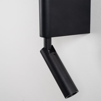 BRILAGI - LED sieninis taškinis šviestuvas VIXON LED/3W/230V + LED/5W juodas CRI 90