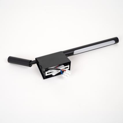 BRILAGI - LED sieninis taškinis šviestuvas VIXON LED/3W/230V + LED/5W juodas CRI 90