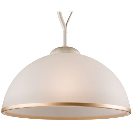 Brilagi - LED sietynas ANTICO 1xE27/60W/230V balta patina