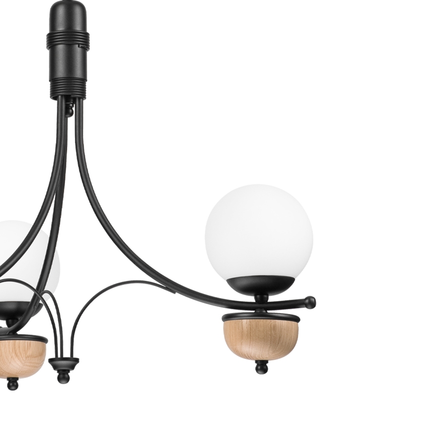 Brilagi - LED Sietynas, kabinamas ant grandinės COTTAGE 3xG9/40W/230V bukas/balta