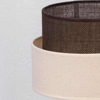 Brilagi - LED stalinė lempa BOHO STYLE 1xE27/15W/230V kreminė/ruda