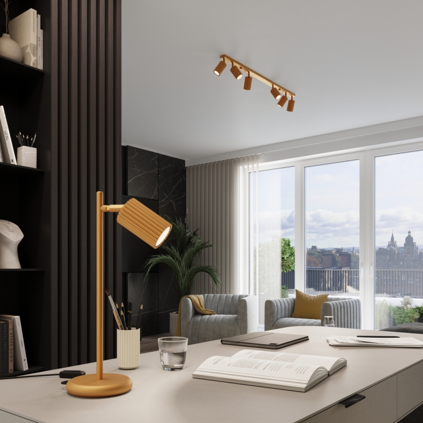 Brilagi - LED stalinė lempa CRESTO 1xGU10/10W/230V auksinė