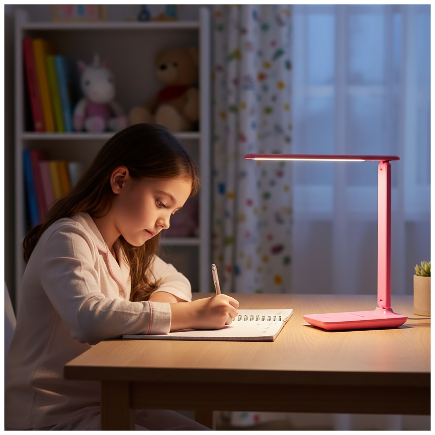 Brilagi - Dimeriuojama LED stalinė lempa MODO LED/7W/230V 3000/4000/6500K rožinė