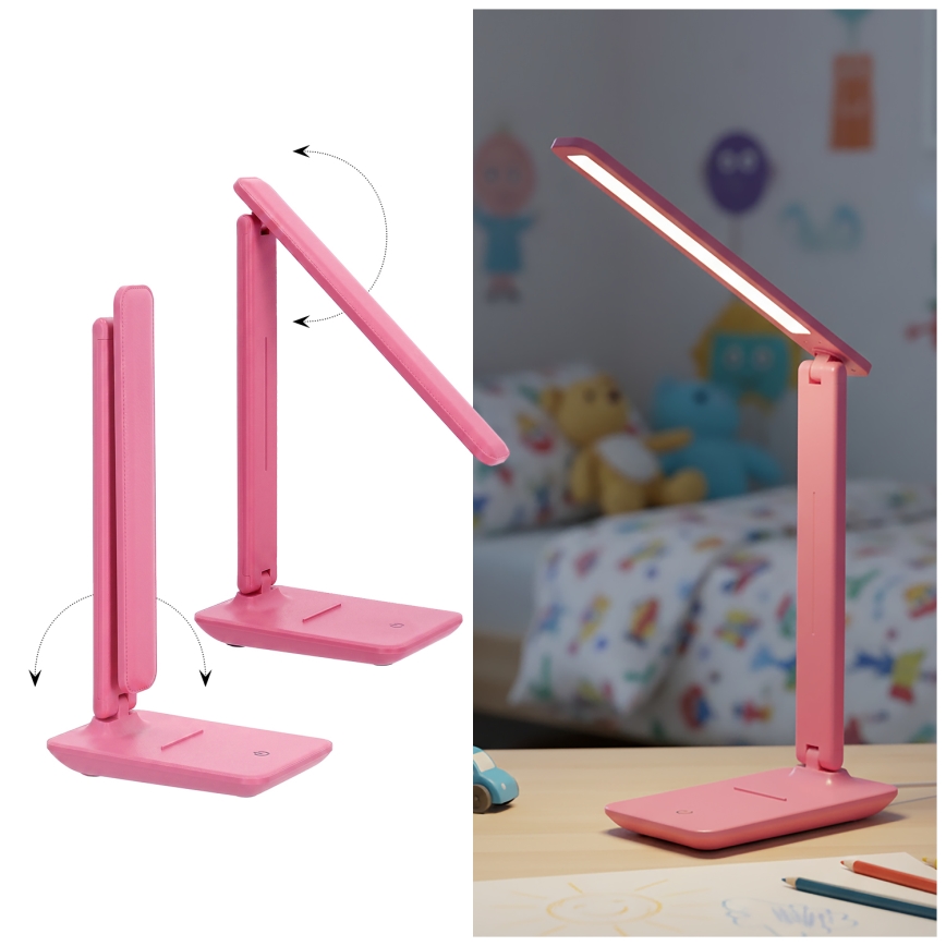 Brilagi - Dimeriuojama LED stalinė lempa MODO LED/7W/230V 3000/4000/6500K rožinė