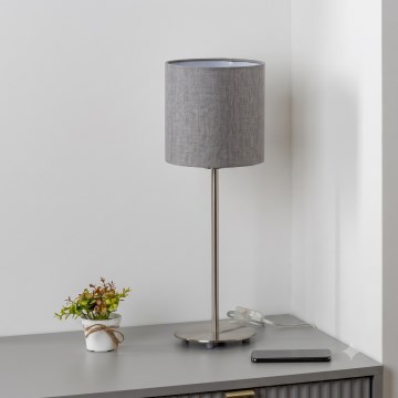 Brilagi - LED stalinė lempa NUBILA 1xE27/60W/230V antracitas
