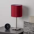 Brilagi - LED stalinė lempa NUBILA 1xE27/60W/230V pompejietiška raudona
