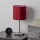 Brilagi - LED stalinė lempa NUBILA 1xE27/60W/230V pompejietiška raudona