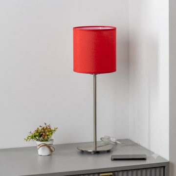 Brilagi - LED stalinė lempa NUBILA 1xE27/60W/230V raudona