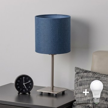 Brilagi - LED stalinė lempa NUBILA 1xE27/60W/230V tamsiai mėlyna