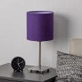 Brilagi - LED stalinė lempa NUBILA 1xE27/60W/230V violetinė