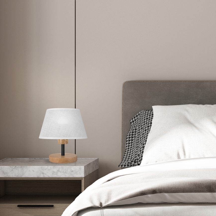 Brilagi - LED Stalinis šviestuvas ANTHONY 1xE14/40W/230V ąžuolas/balta