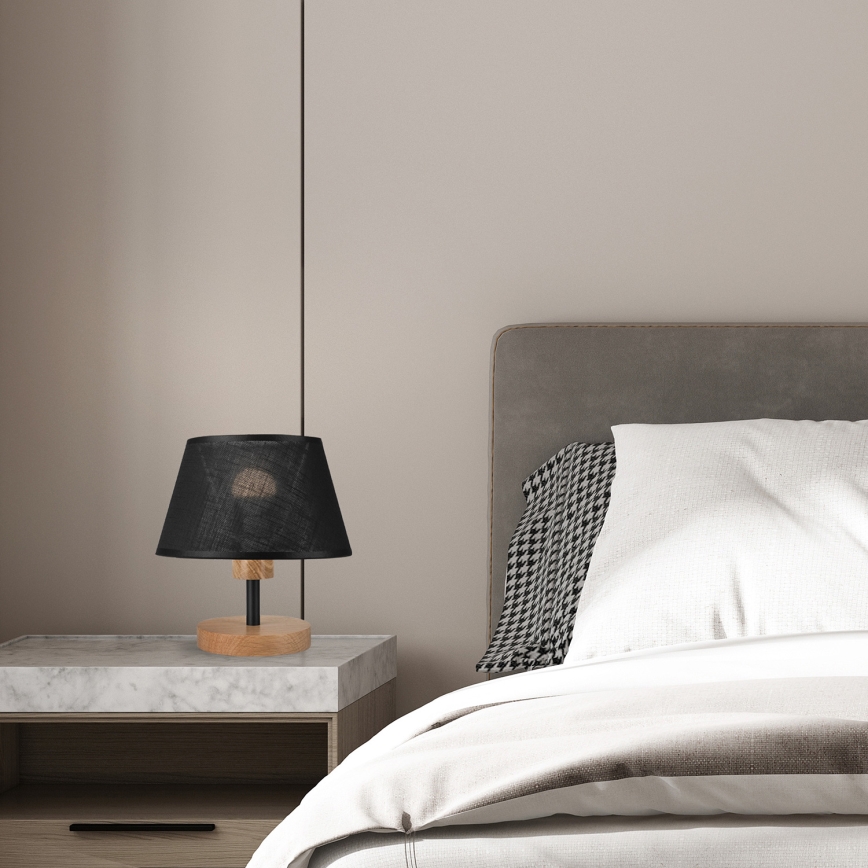 Brilagi - LED Stalinis šviestuvas ANTHONY 1xE14/40W/230V ąžuolas/juoda