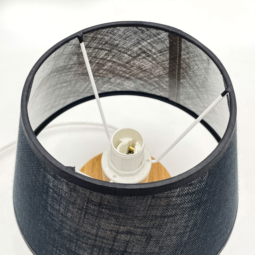 Brilagi - LED Stalinis šviestuvas ANTHONY 1xE14/40W/230V ąžuolas/juoda