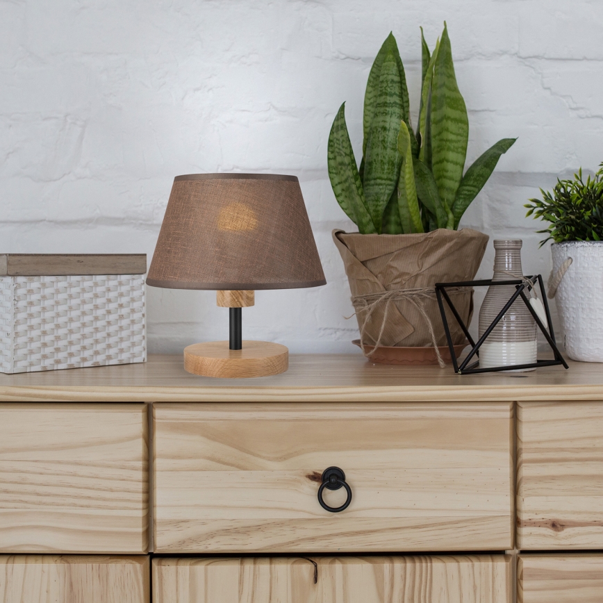 Brilagi - LED Stalinis šviestuvas ANTHONY 1xE14/40W/230V ąžuolas/ruda