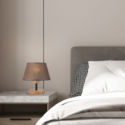 Brilagi - LED Stalinis šviestuvas ANTHONY 1xE14/40W/230V ąžuolas/ruda