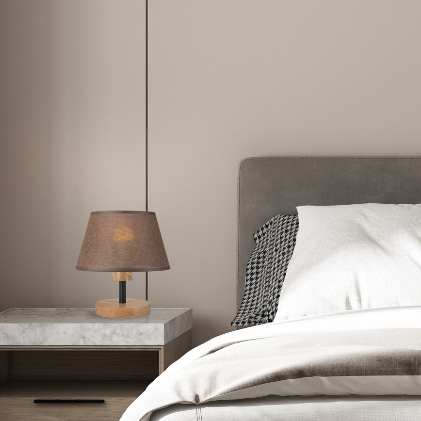 Brilagi - LED Stalinis šviestuvas ANTHONY 1xE14/40W/230V ąžuolas/ruda