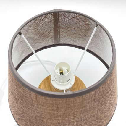 Brilagi - LED Stalinis šviestuvas ANTHONY 1xE14/40W/230V ąžuolas/ruda