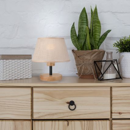 Brilagi - LED Stalinis šviestuvas ANTHONY 1xE14/40W/230V ąžuolas/smėlio spalva