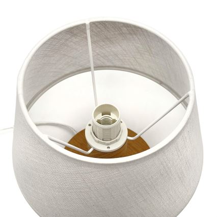Brilagi - LED Stalinis šviestuvas ANTHONY 1xE27/60W/230V ąžuolas/balta