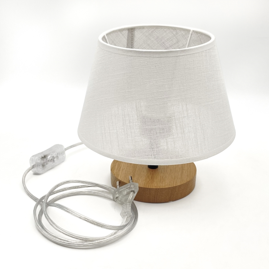 Brilagi - LED Stalinis šviestuvas ANTHONY 1xE27/60W/230V ąžuolas/balta