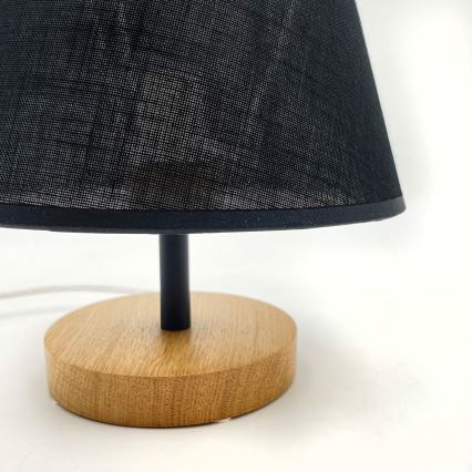 Brilagi - LED Stalinis šviestuvas ANTHONY 1xE27/60W/230V ąžuolas/juoda