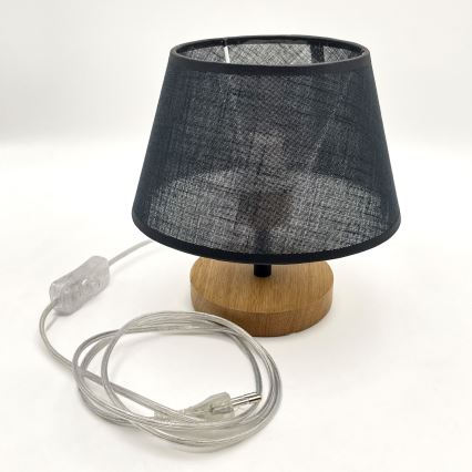 Brilagi - LED Stalinis šviestuvas ANTHONY 1xE27/60W/230V ąžuolas/juoda