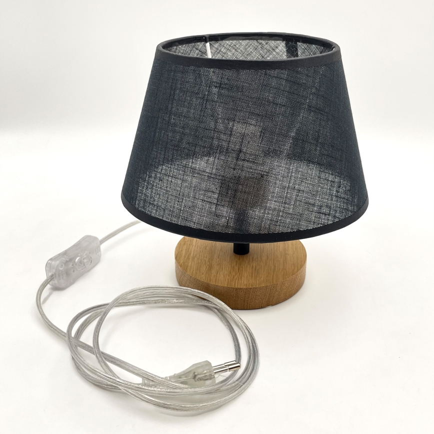 Brilagi - LED Stalinis šviestuvas ANTHONY 1xE27/60W/230V ąžuolas/juoda