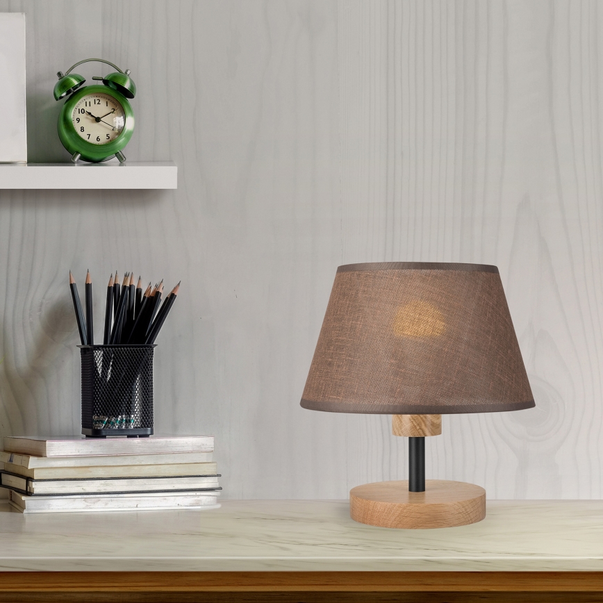 Brilagi - LED Stalinis šviestuvas ANTHONY 1xE27/60W/230V ąžuolas/ruda
