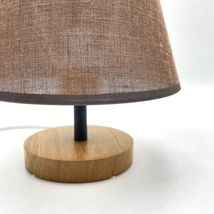Brilagi - LED Stalinis šviestuvas ANTHONY 1xE27/60W/230V ąžuolas/ruda