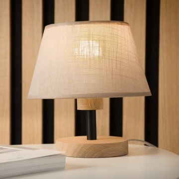 Brilagi - LED Stalinis šviestuvas ANTHONY 1xE27/60W/230V ąžuolas/smėlio spalva