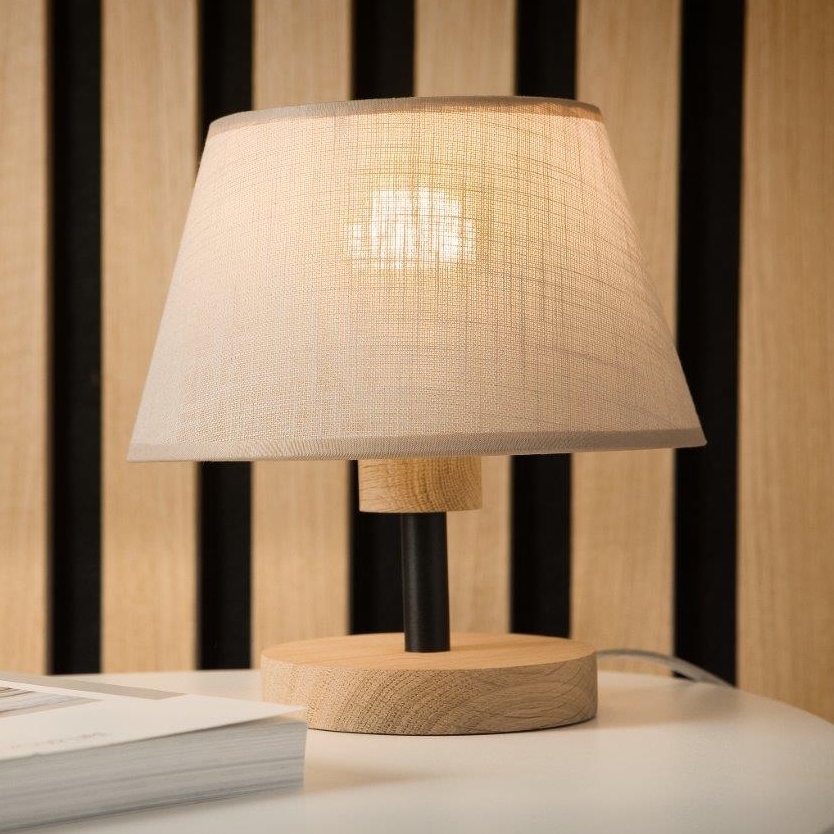 Brilagi - LED Stalinis šviestuvas ANTHONY 1xE27/60W/230V ąžuolas/smėlio spalva