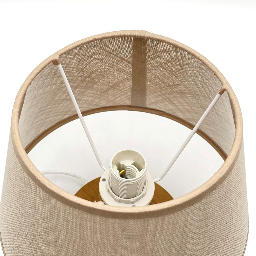 Brilagi - LED Stalinis šviestuvas ANTHONY 1xE27/60W/230V ąžuolas/smėlio spalva
