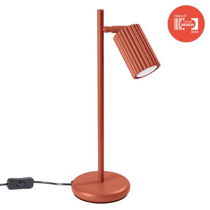 BRILAGI - LED stalinis šviestuvas CRESTO 1xGU10/10W/230V oranžinis