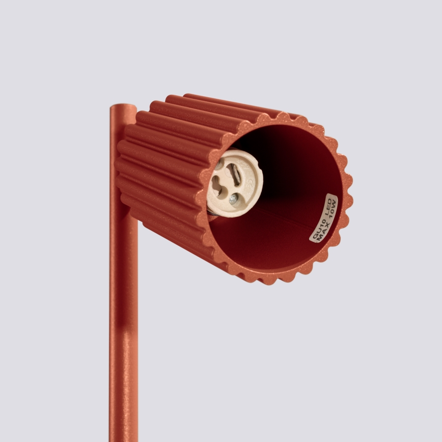 BRILAGI - LED stalinis šviestuvas CRESTO 1xGU10/10W/230V oranžinis