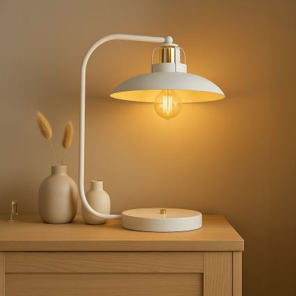 Brilagi - LED Stalinis šviestuvas FLAMENGO 1xE27/60W/230V balta