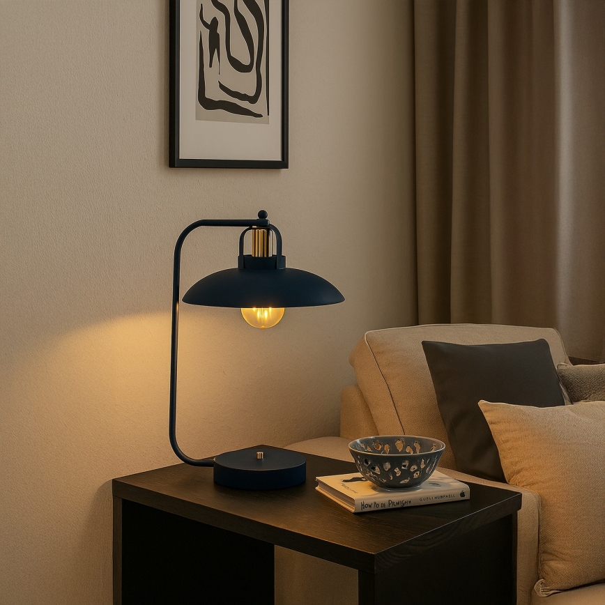 Brilagi - LED Stalinis šviestuvas FLAMENGO 1xE27/60W/230V mėlyna