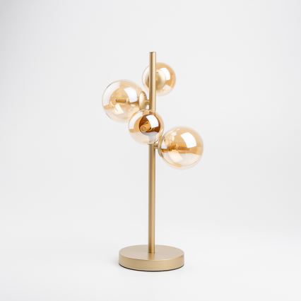 Brilagi - LED stalinis šviestuvas MILLA 4xG9/3W/230V auksas