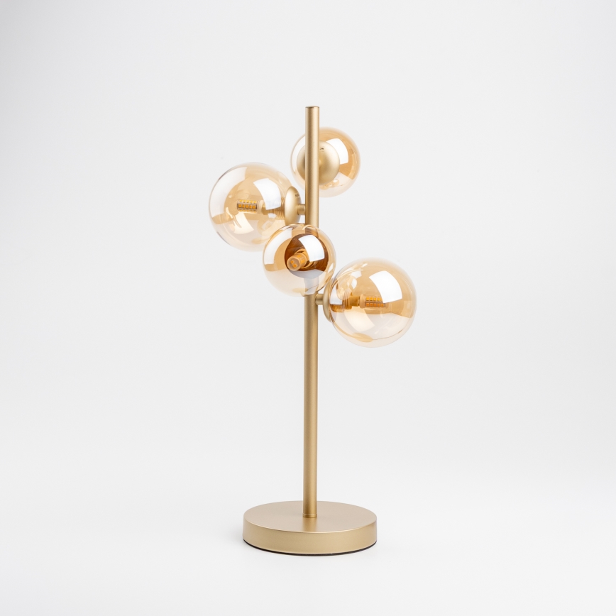 Brilagi - LED stalinis šviestuvas MILLA 4xG9/3W/230V auksas