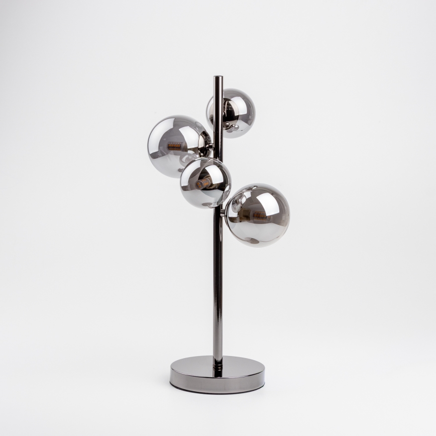 Brilagi - LED stalinis šviestuvas MILLA 4xG9/3W/230V juodas chromas/dūminis