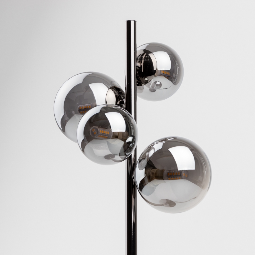 Brilagi - LED stalinis šviestuvas MILLA 4xG9/3W/230V juodas chromas/dūminis