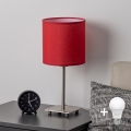 Brilagi - LED stalinis šviestuvas NUBILA 1xE27/60W/230V raudonas