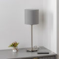 Brilagi - LED stalinis šviestuvas NUBILA 1xE27/60W/230V šviesiai pilkas